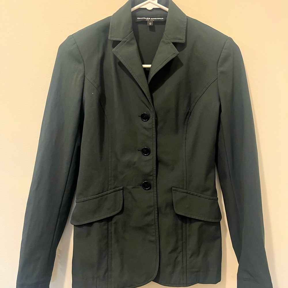 Charles Ancona Women’s Green Show Coat 0